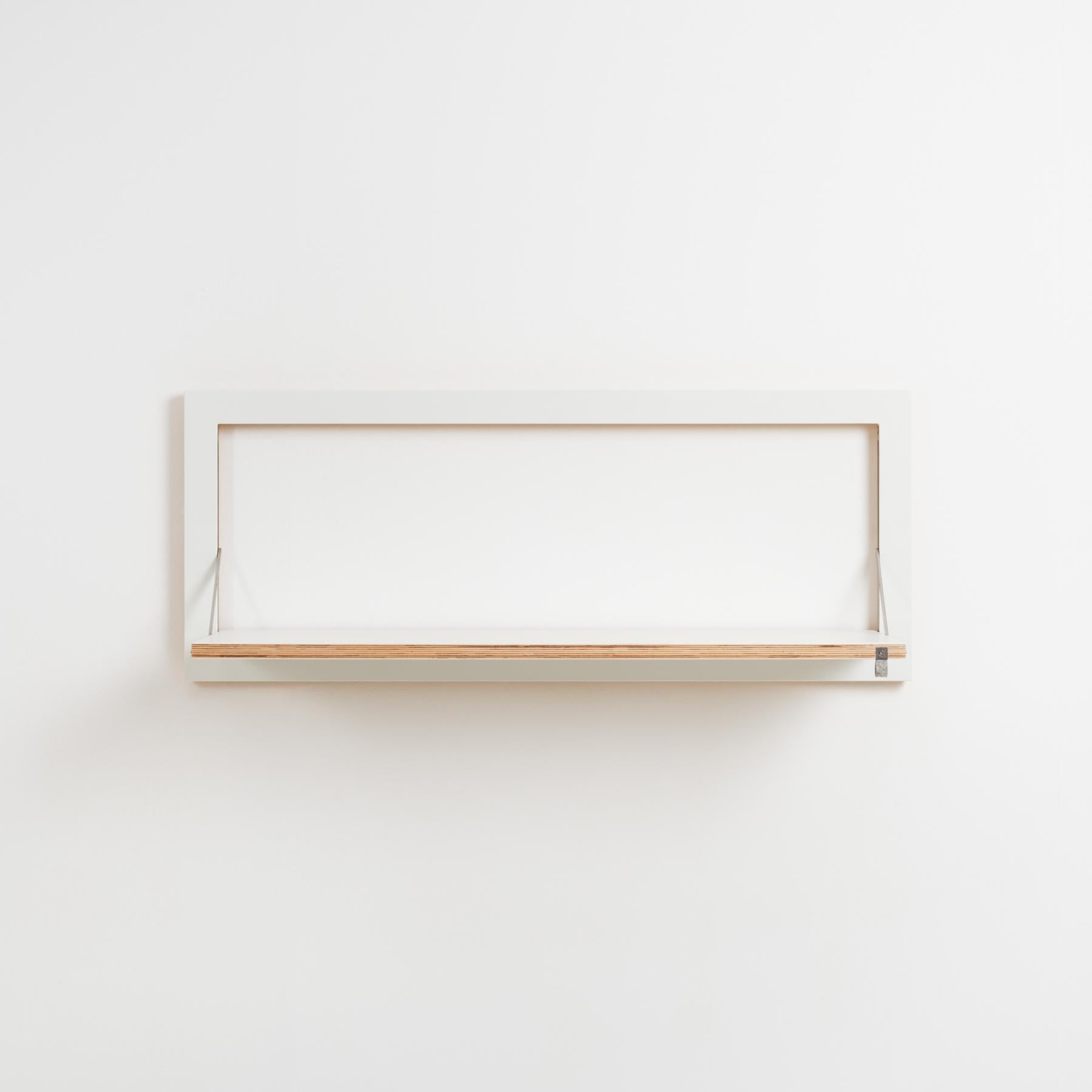 Modern Fläpps Shelf, White For Sale