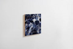 Fläpps Shelf 40x40-1 Bubbles Indigo by Pattern Studio