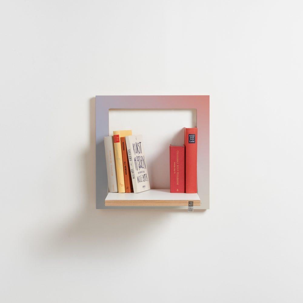 The Small One

Perfectly Square. Fits anywhere - even in the smallest shelf system.  This is the perfect hallway shelf, night table, vase holder or cookbook shelf.  There when you need it – beautiful when you don't.

Dimensions:
closed: 40 x 40 x 2