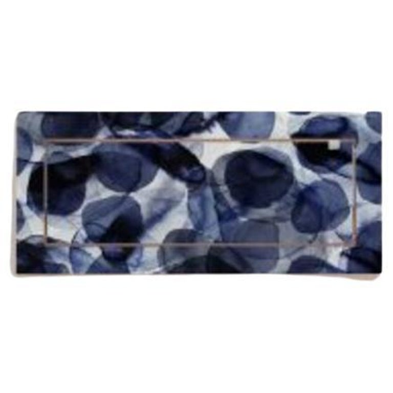 Fläpps Shelf, Bubbles Indigo by Pattern Studio For Sale at 1stDibs