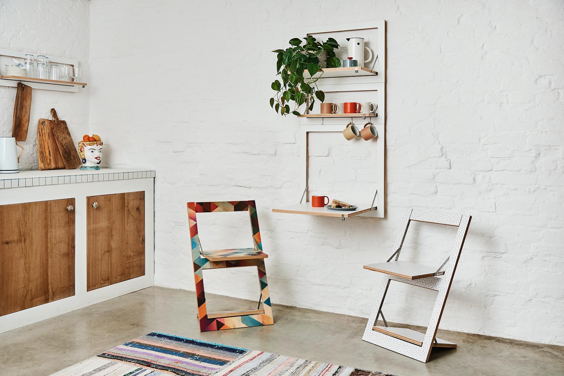 Contemporary Fläpps Shelf, White For Sale