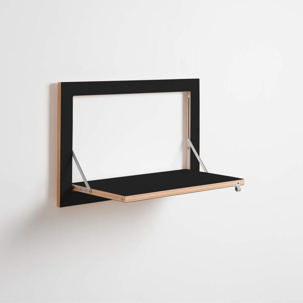 Modern Fläpps Shelf 60x40-1 - Black For Sale