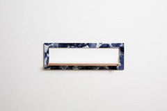 Fläpps Shelf, Bubbles Indigo by Pattern Studio