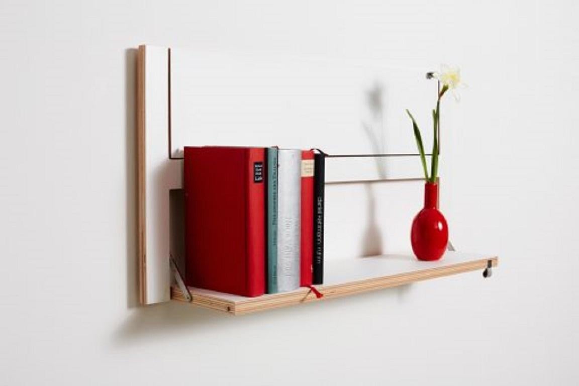 Modern Fläpps Shelf-2 - White For Sale