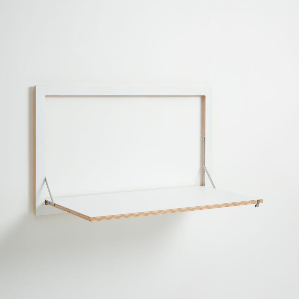 Modern Fläpps Wall Desk/Secretary 100x60-1 - White For Sale