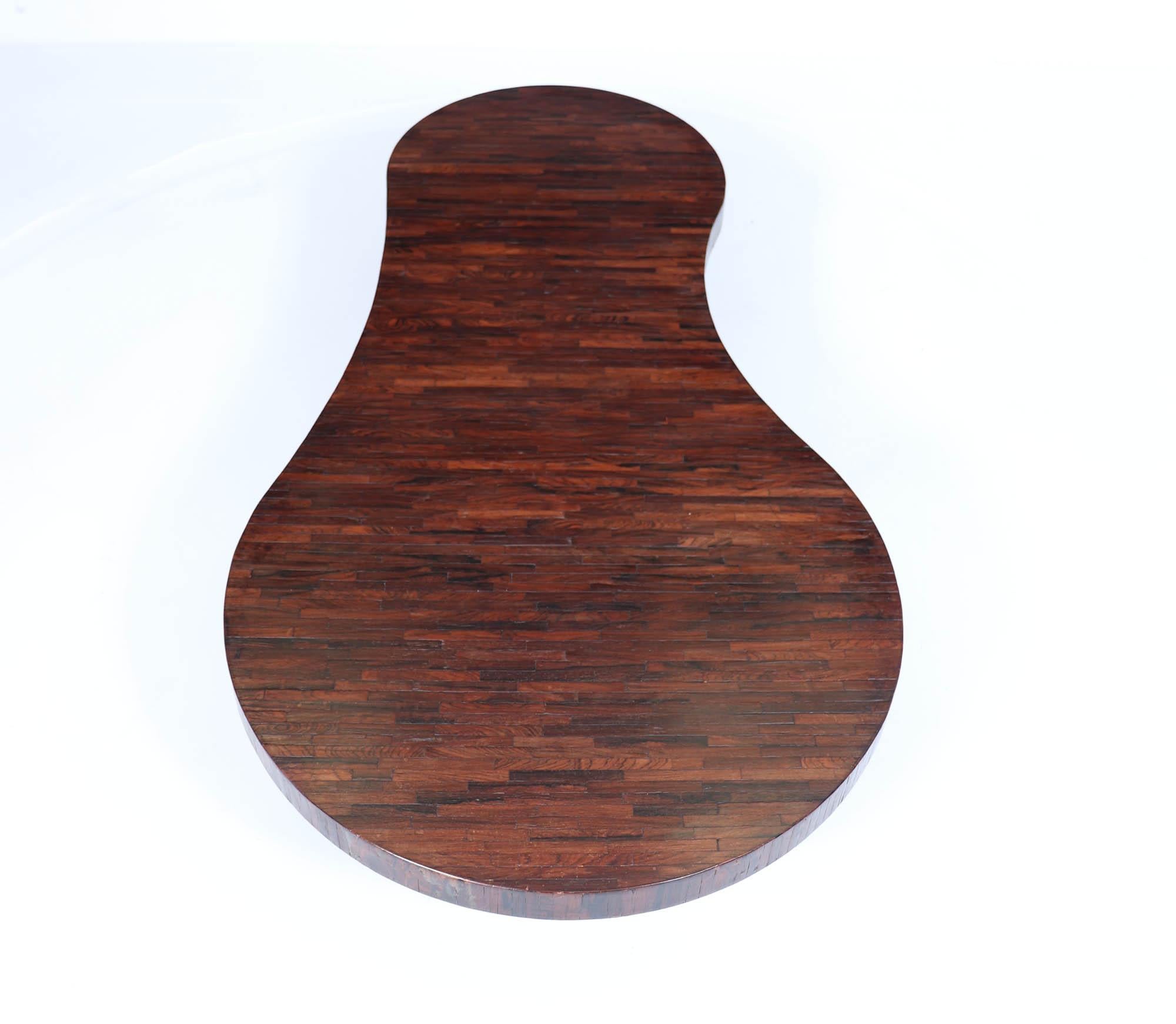 Mid-20th Century Mid Century French Flaque Coffee table For Sale
