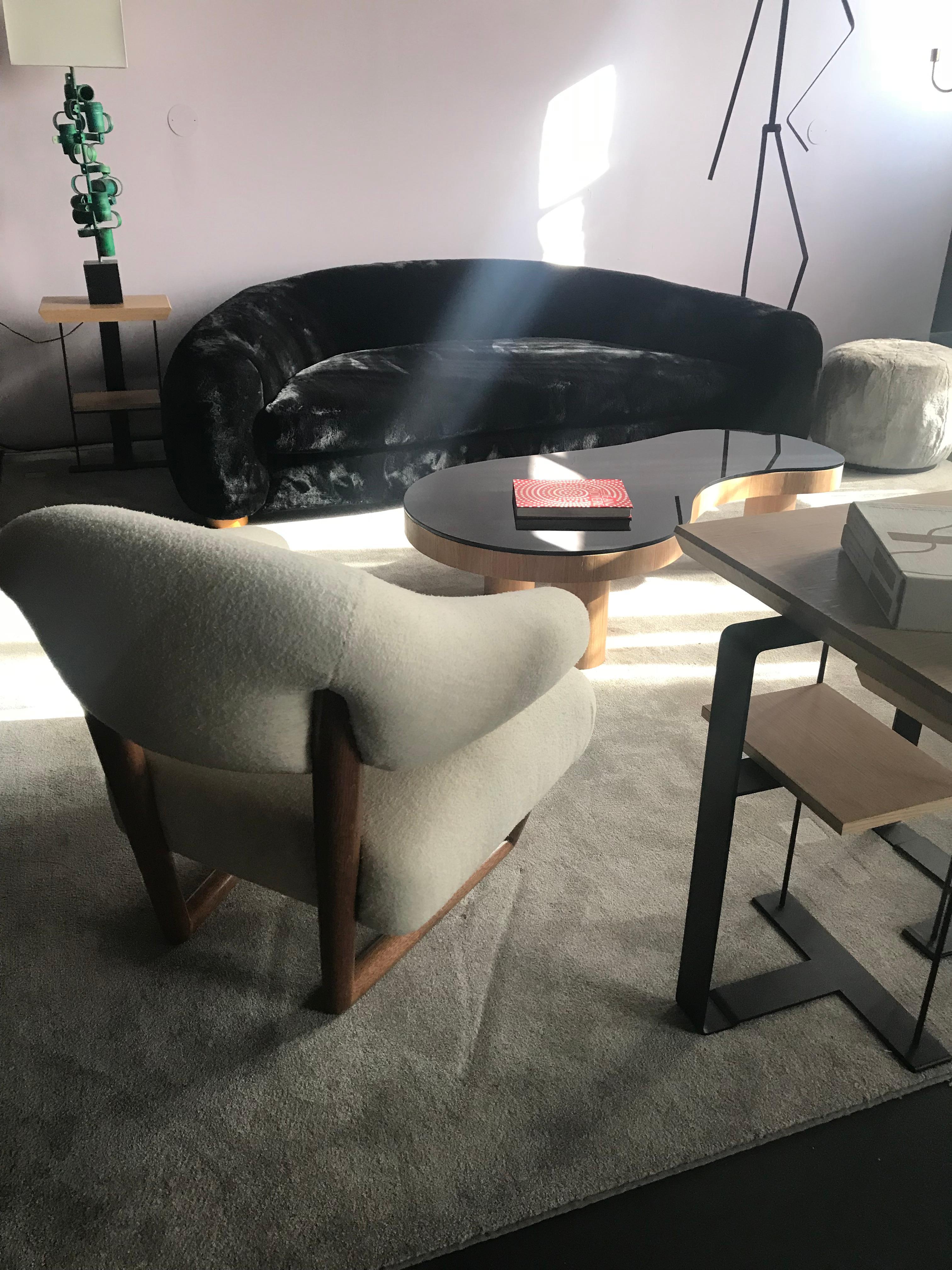 American Flaque Coffee Table in the Style of Jean Royère