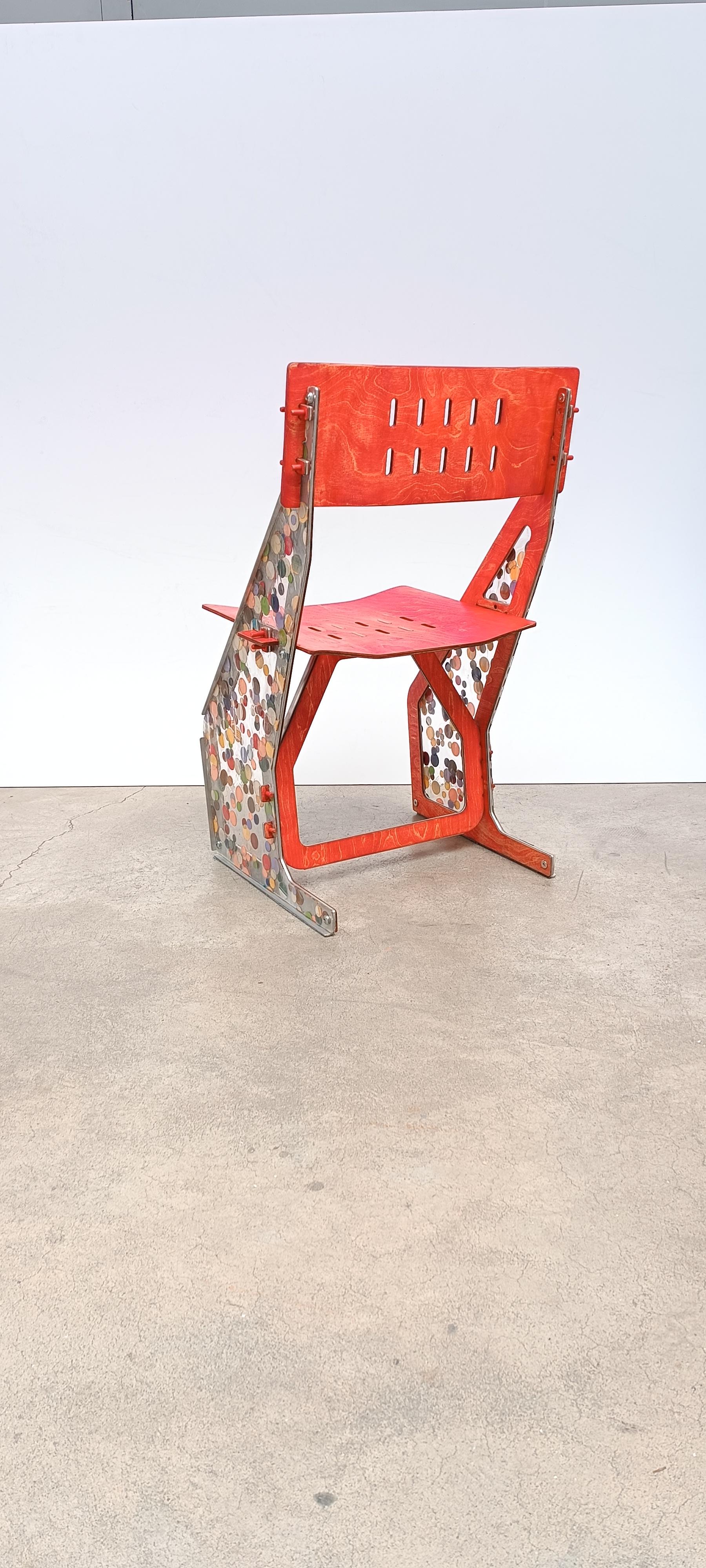 Sedia Flare di Konstantin Achkov Studio in vendita 4