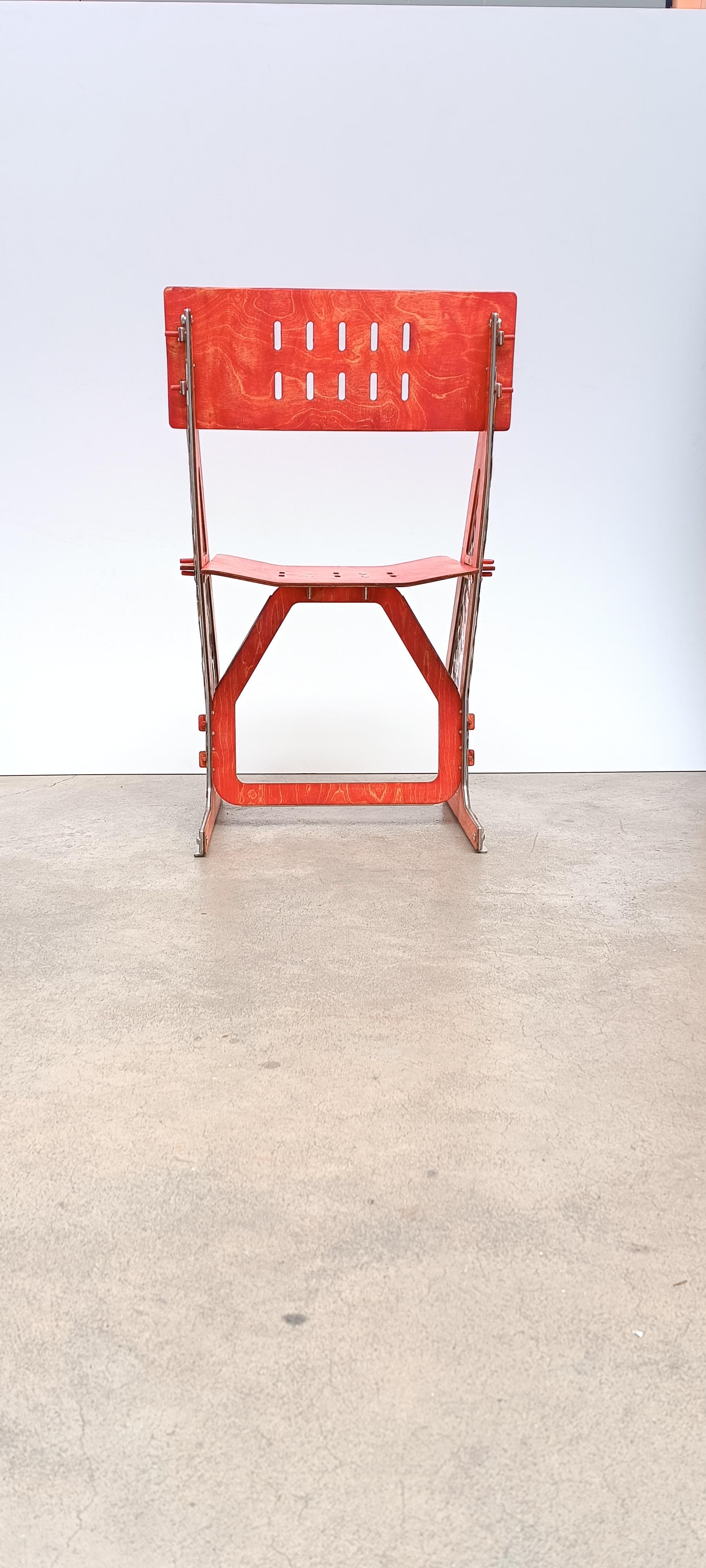 Sedia Flare di Konstantin Achkov Studio in vendita 5