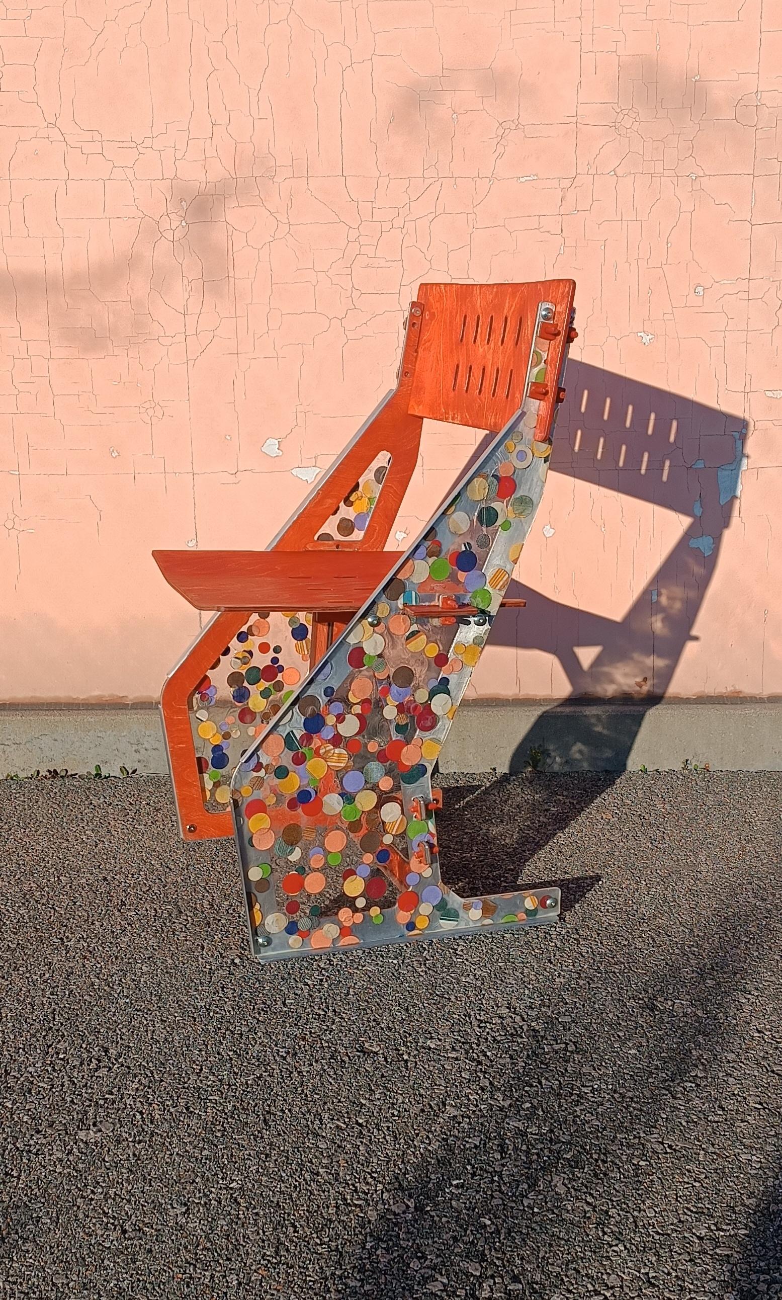 Postmoderno Sedia Flare di Konstantin Achkov Studio in vendita