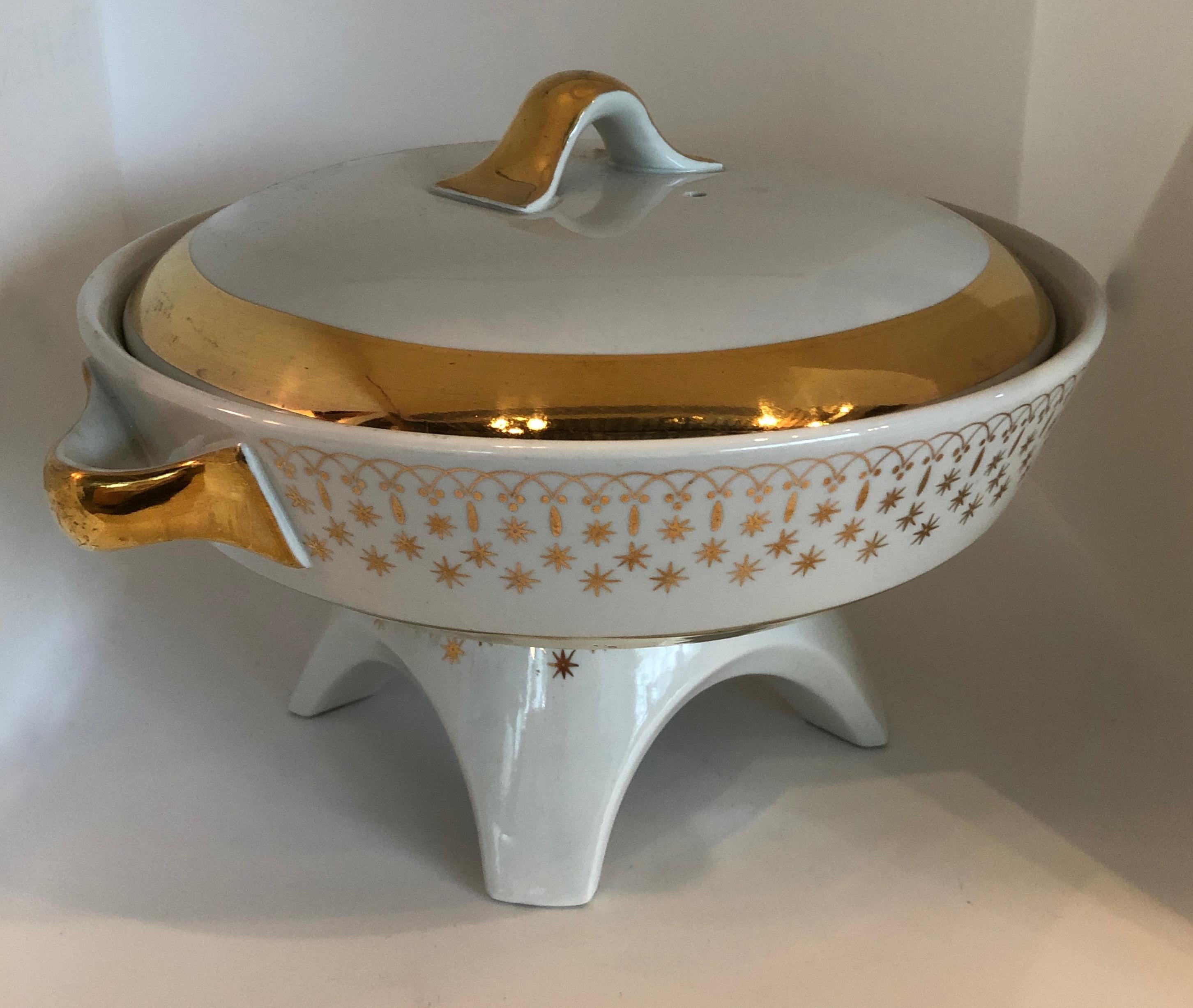 ceramic chafing dish