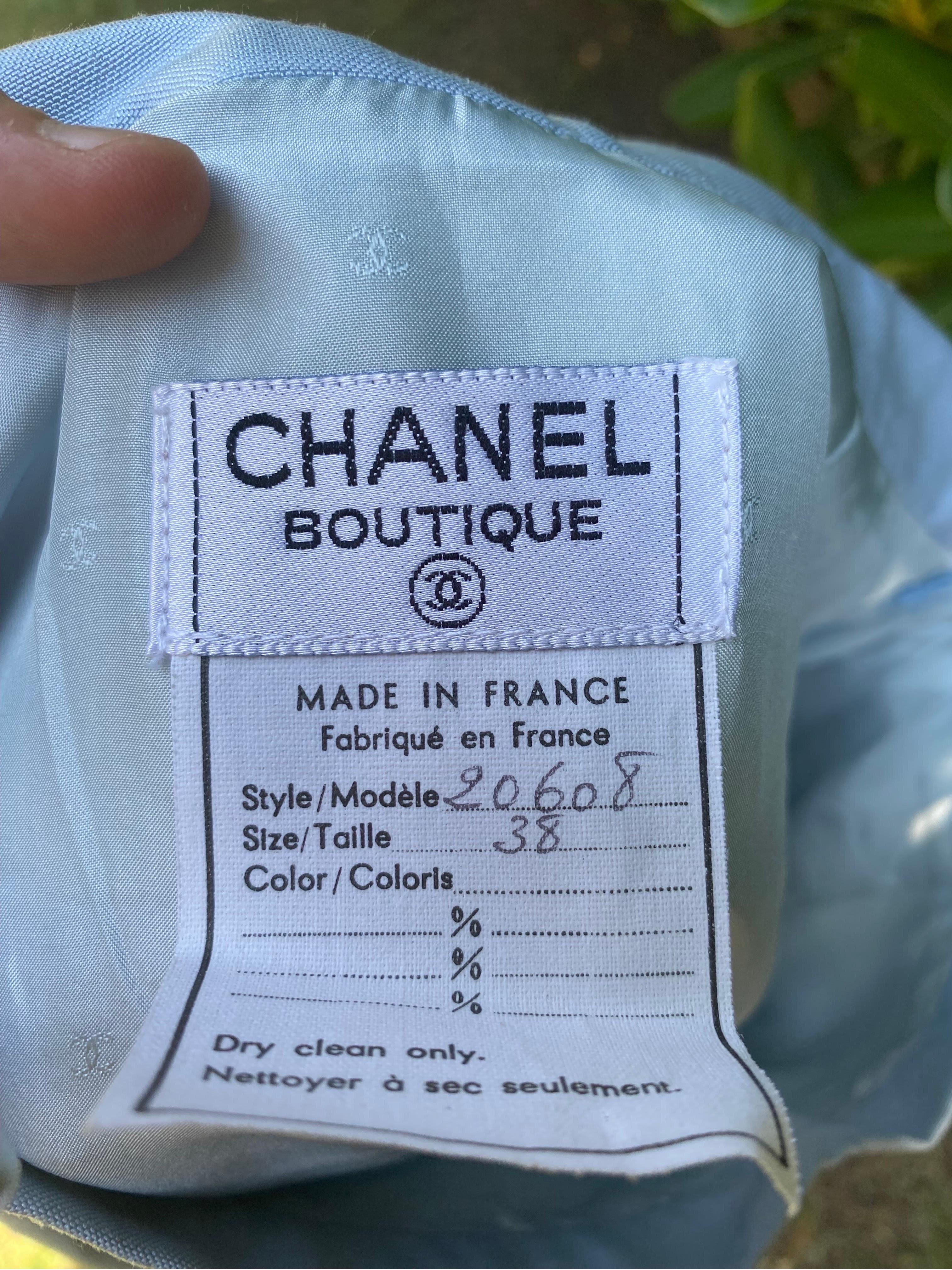 Flared Chanel skirt 2