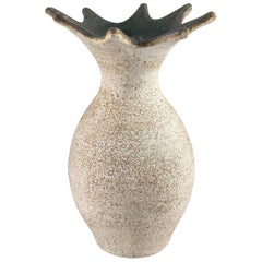Flared Vase Pottery by Yumiko Kuga