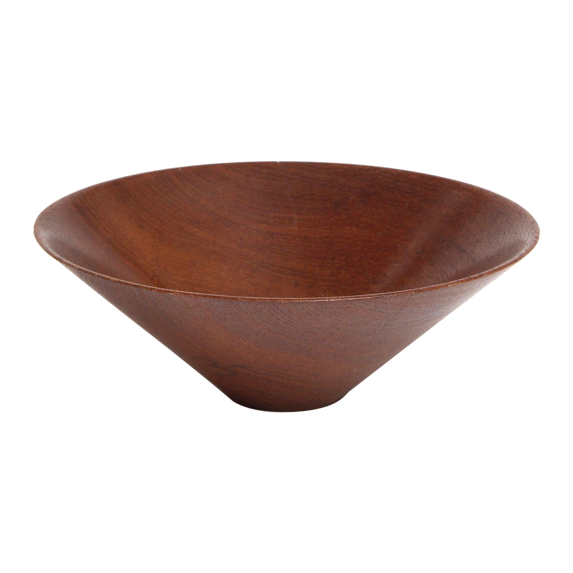 Flarring Turned Walnut Bowl from USA