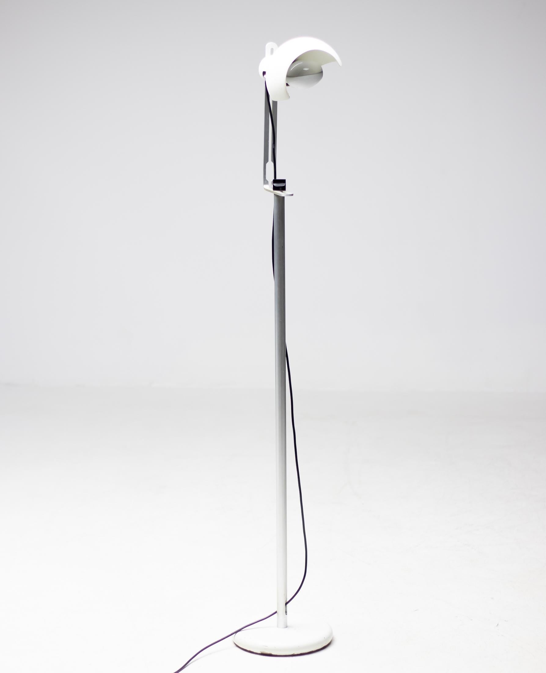 Aluminum Flash Floor Lamp by Joe Colombo
