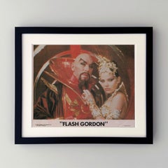 Flash Gordon 1980 Lobby Card - Framed