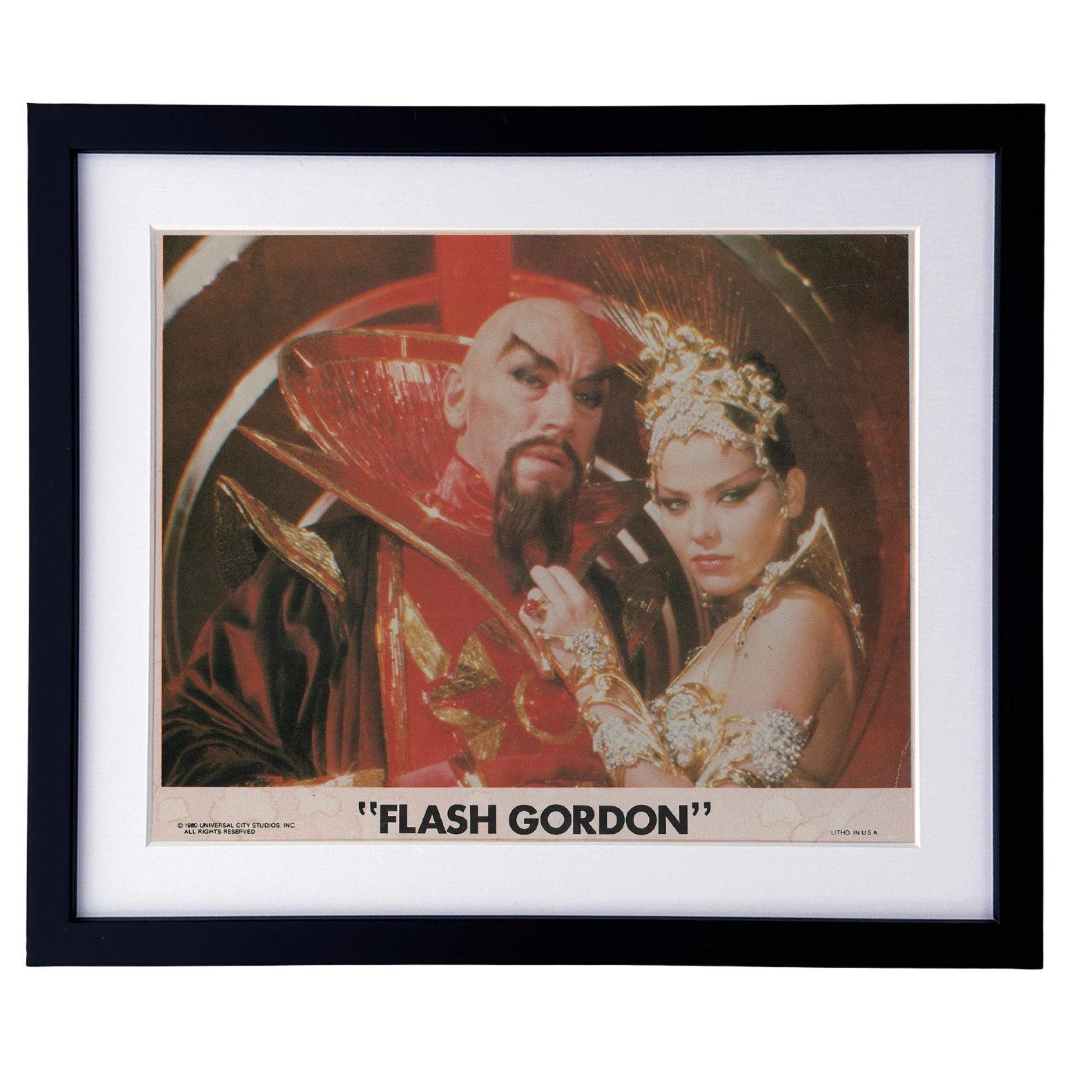 Flash Gordon 1980 Lobby Card - Framed
