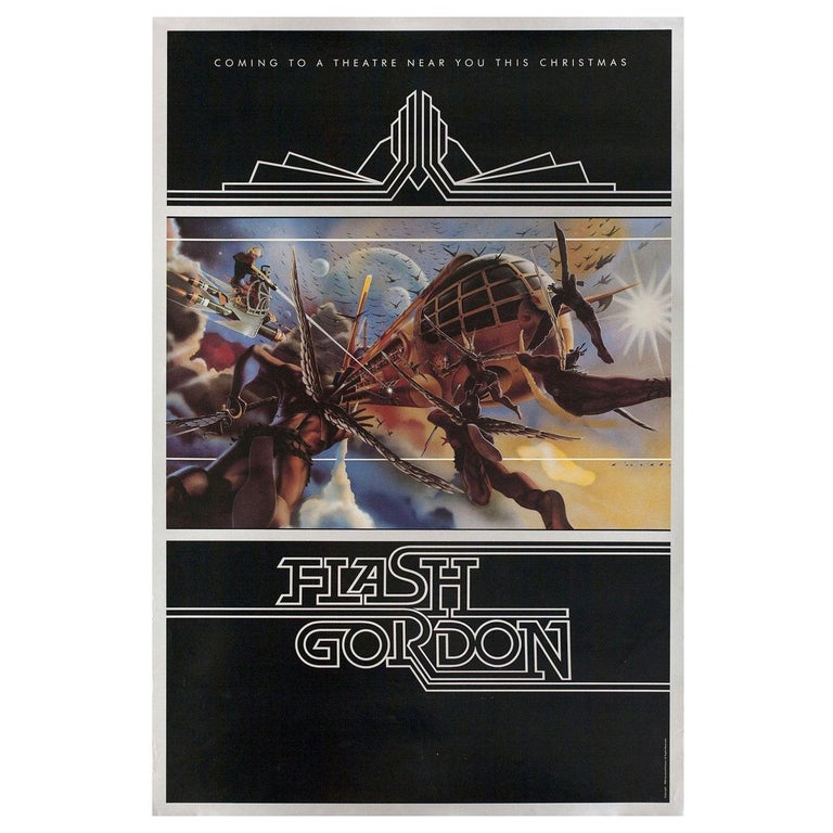 Flash Gordon 1980 U.S. One Sheet Film Poster