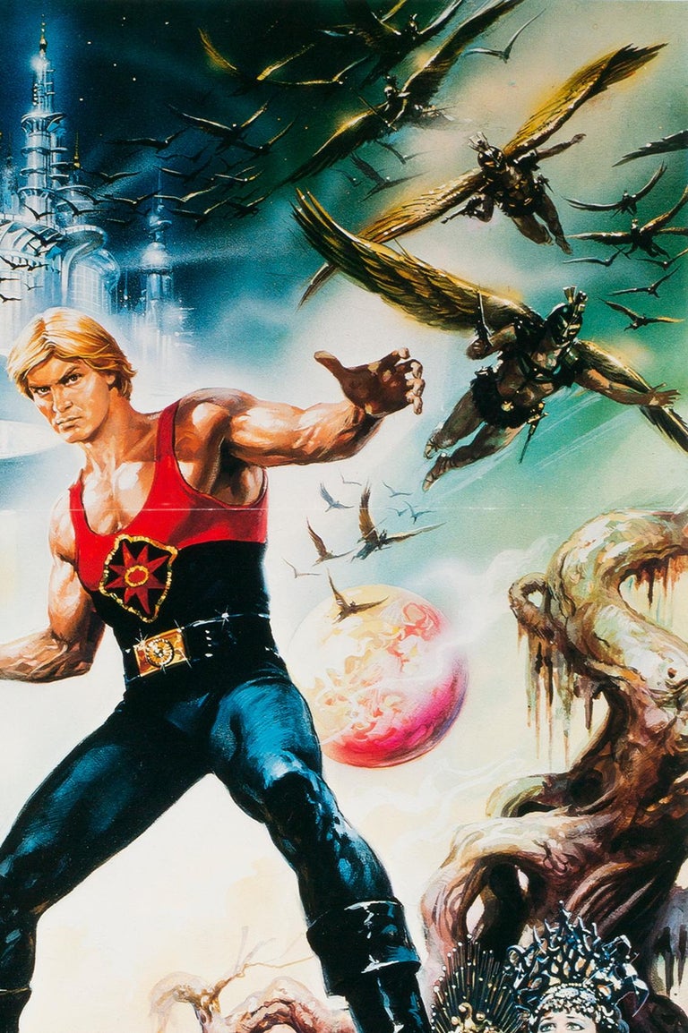 Flash Gordon, Japanese Film Movie Poster, 1980 at 1stdibs