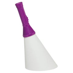 Flash Lamp with Rechargeable Led in Purple Polyethylene by Studio Job