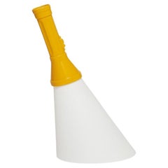Flash Lamp with Rechargeable Led in Yellow Polyethylene by Studio Job