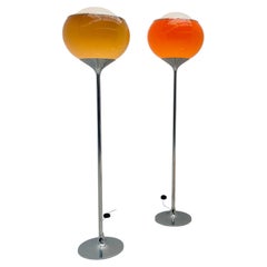 Pair of 'Flash' floor lamps by Harvey Guzinni for Meblo