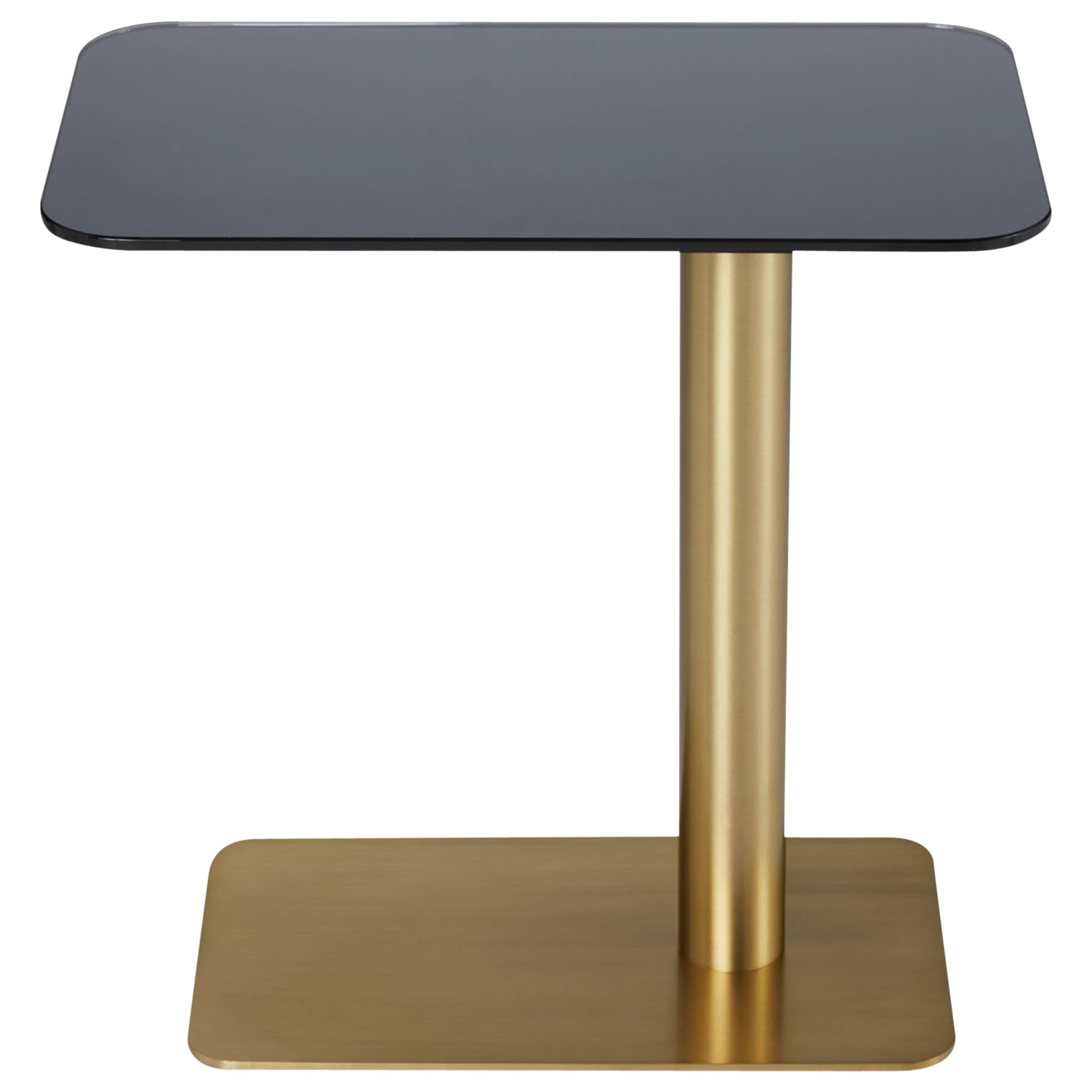 Im Angebot: Rechteckiger Flash-Tisch von Tom Dixon, Gold (brass.jpg)