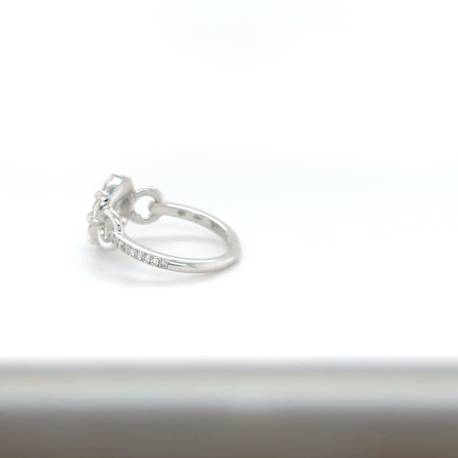 For Sale:  Flash Ring, White Gold, Diamond and Diamond Paved 3