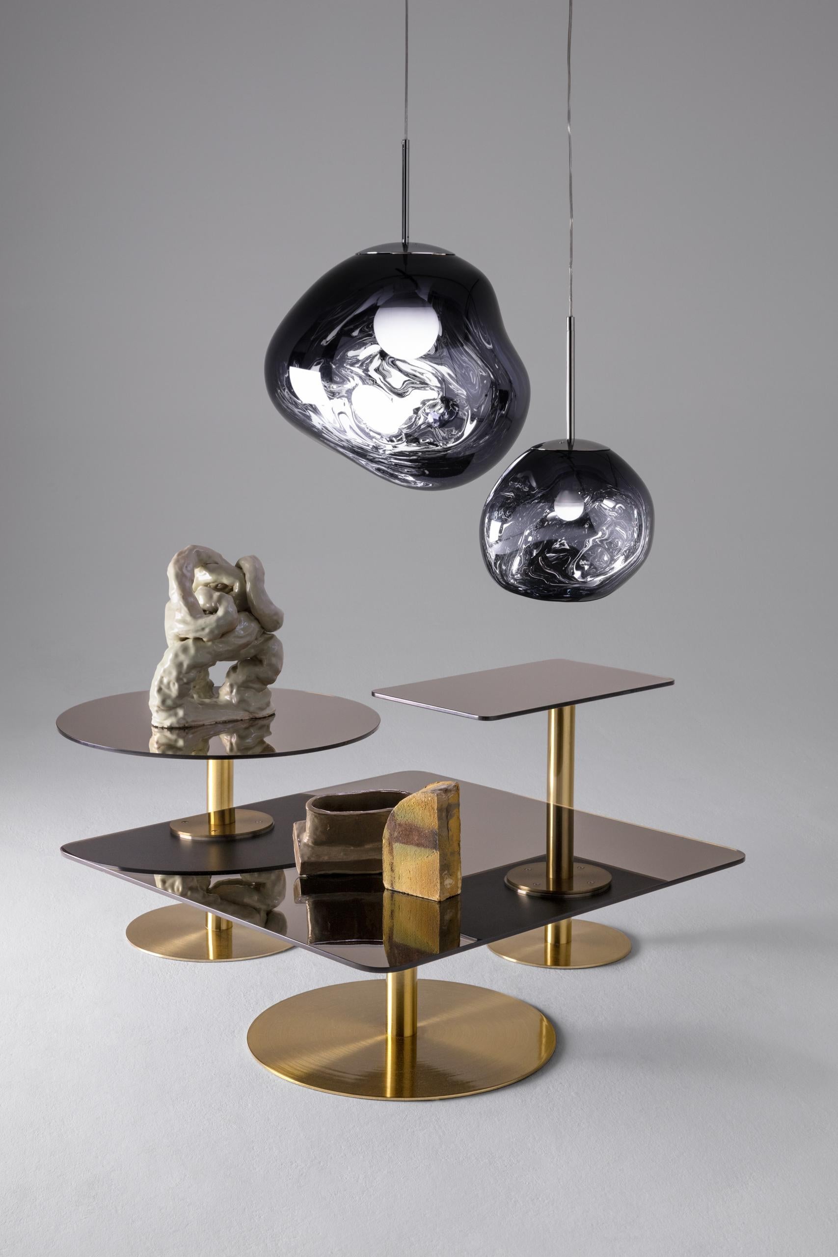 Quadratischer Flash Flash-Tisch von Tom Dixon im Angebot 5