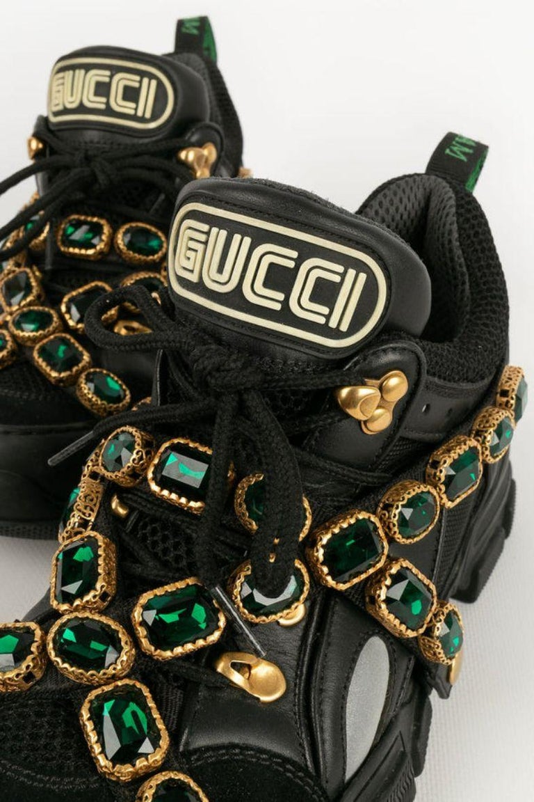 Flashtrek Gucci Shoes, Size 37 For Sale at 1stDibs