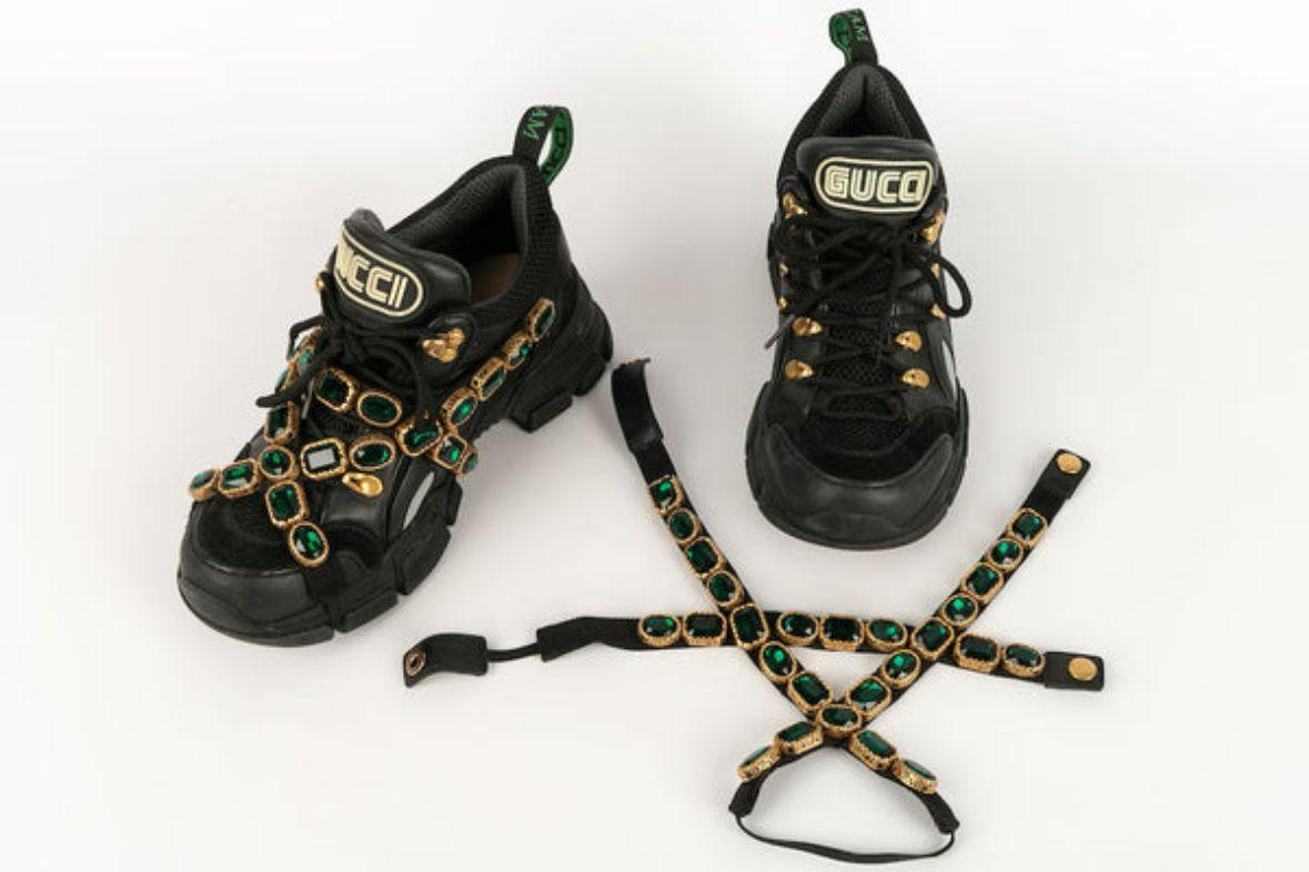 Flashtrek Gucci Schuhe, Größe 37 im Angebot 1