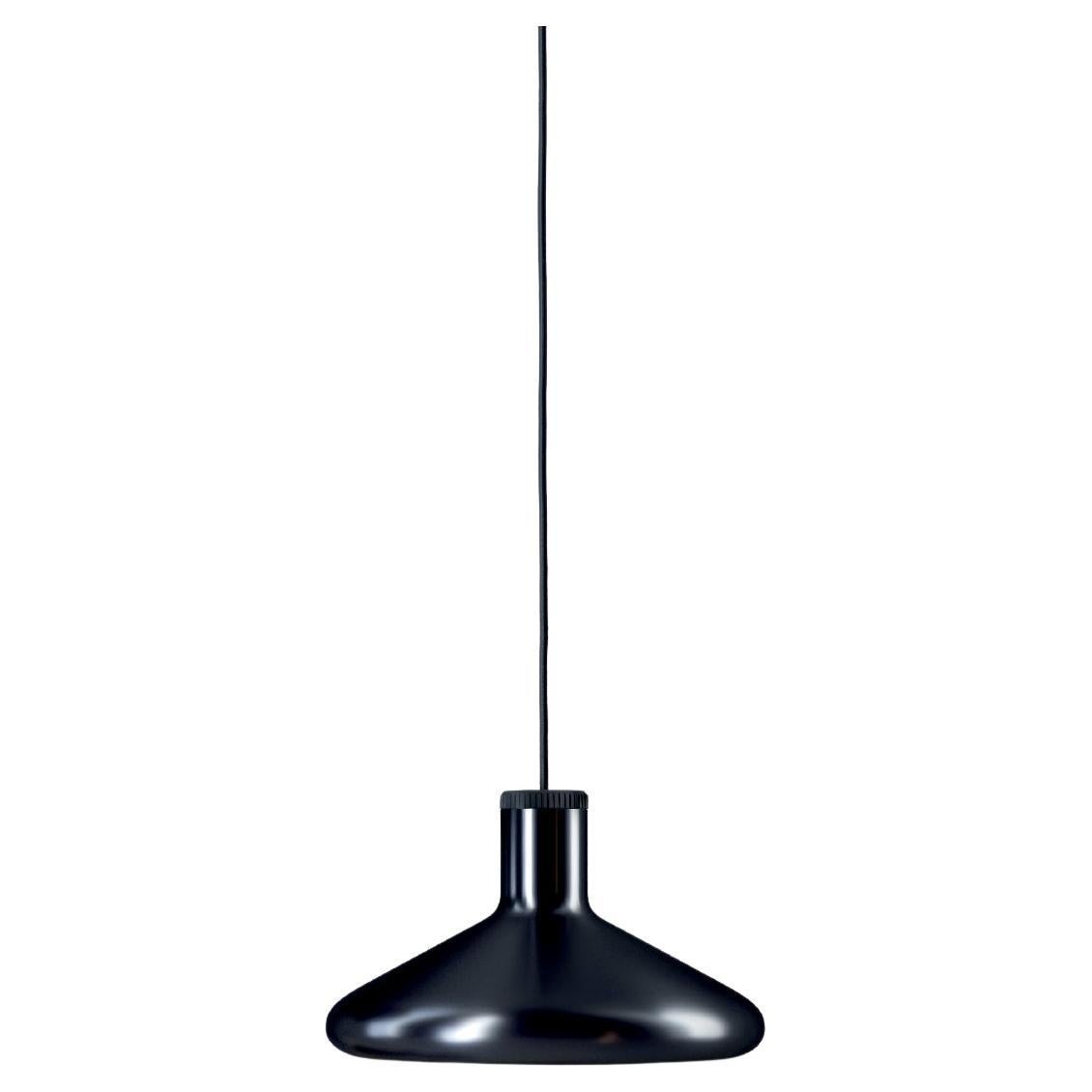 FLASK B Lampada a sospensione in nero metallizzato di Diesel Living con Lodes
