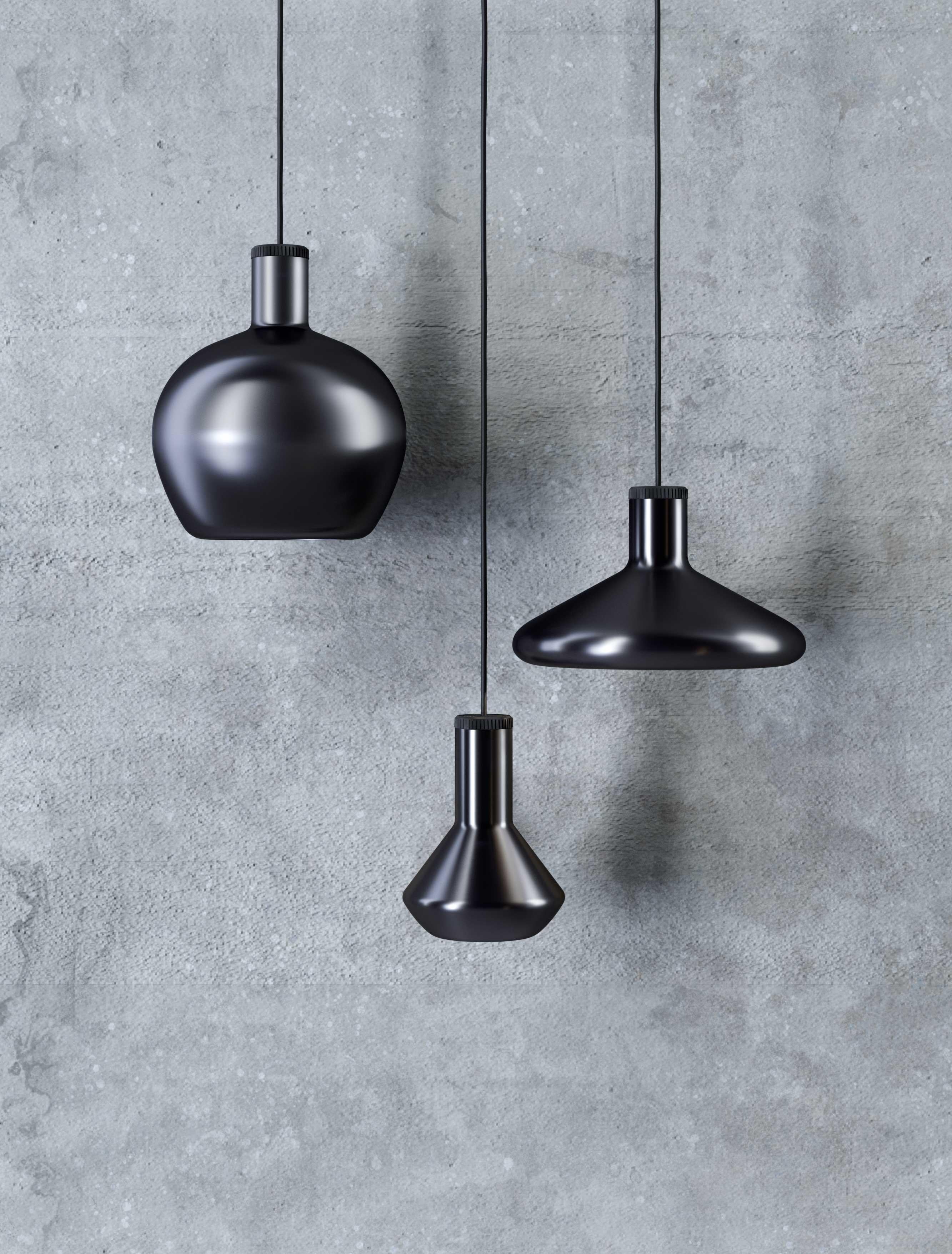FLASK B Lampada a sospensione in sabbia minerale di Diesel Living with Lodes in vendita 3