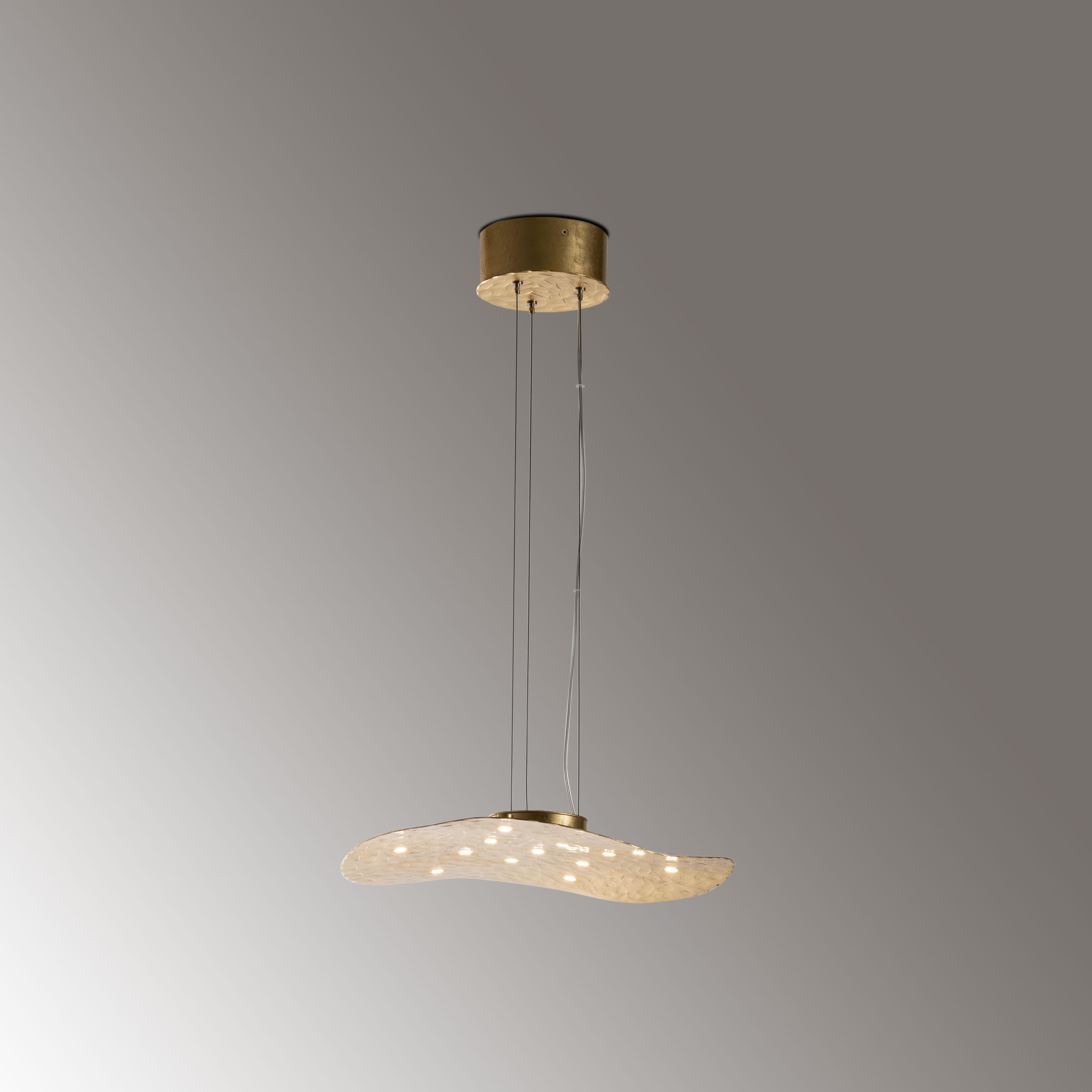 Italiano Lampadario piatto, 21666, di Stillux Illuminazione in vendita
