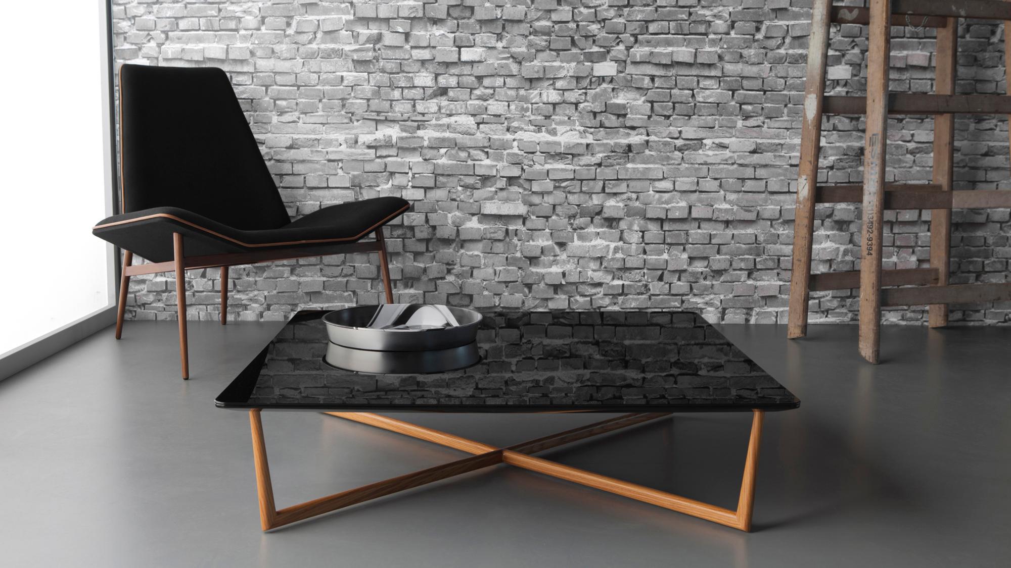 Flat Coffee Table by Doimo Brasil
Dimensions:  W 80 x D 80 x H 25 cm 
Materials: Base: Veneer, Top: Clear glass 8mm. 


With the intention of providing good taste and personality, Doimo deciphers trends and follows the evolution of man and his
