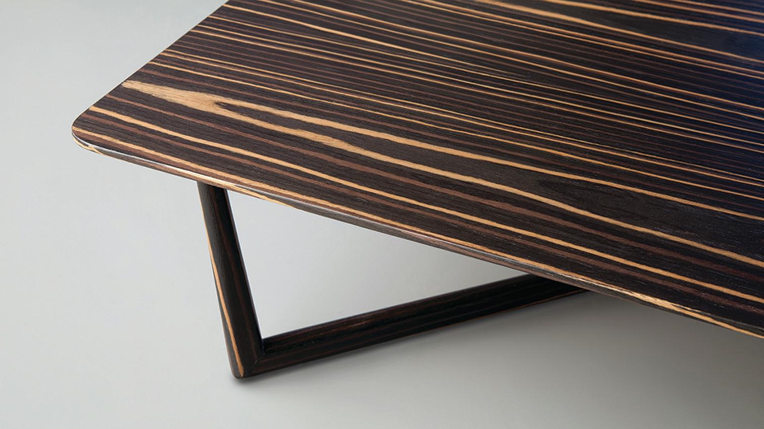 Brazilian Flat Coffee Table by Doimo Brasil For Sale