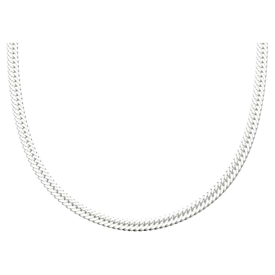 Loop Chain Necklace, Sterling Silver For Sale at 1stDibs