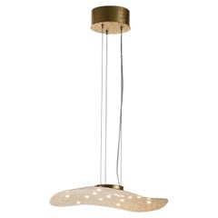 Flat Golden Chandelier