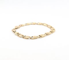 Flat Mariner Link Bracelet in 14k Yellow Gold