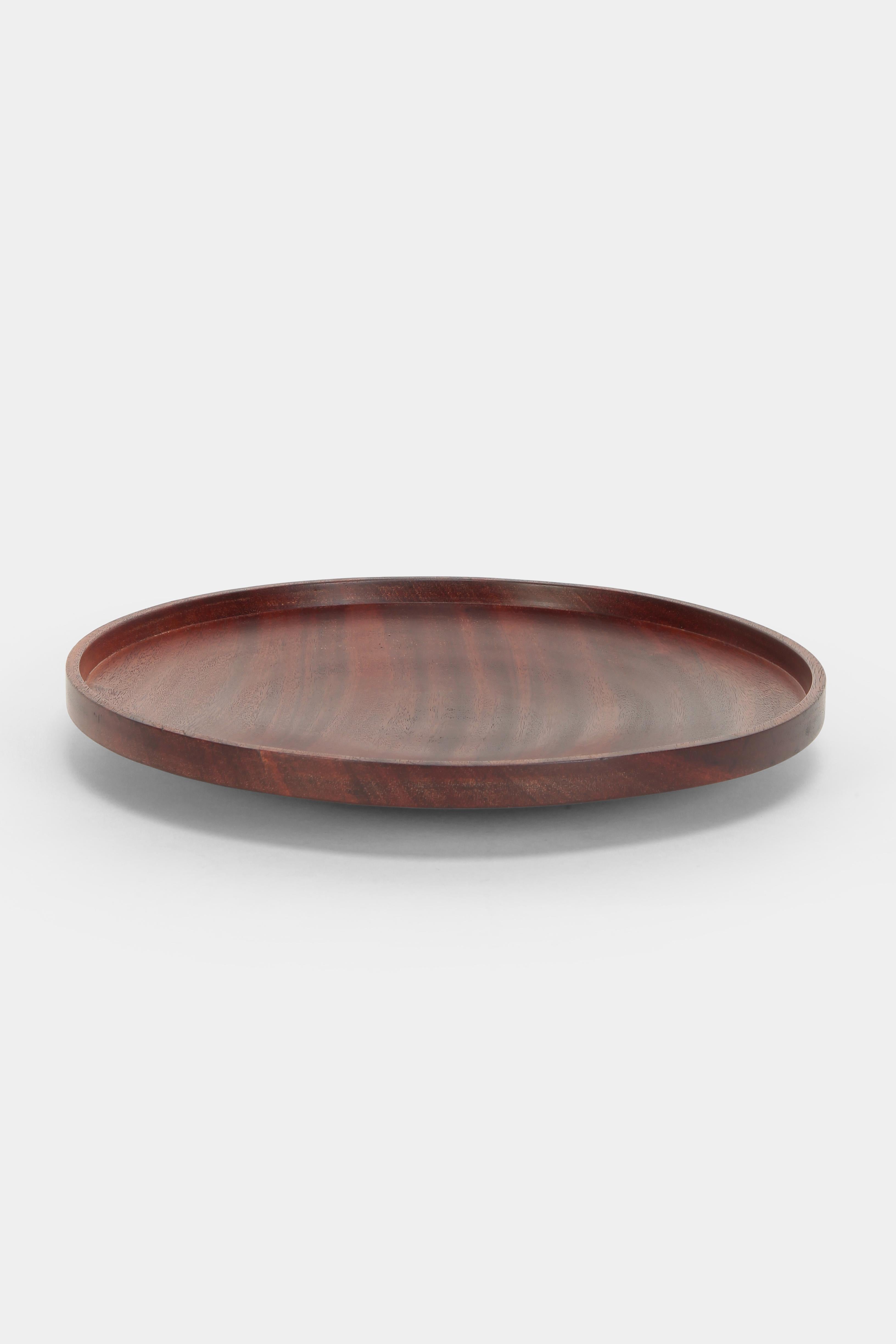 Very elegant hand-turned teak bowl in one piece. Made in Denmark in the 1960. Unknown manufacturer, probably made to order. Very nice object. Classic midcentury piece.