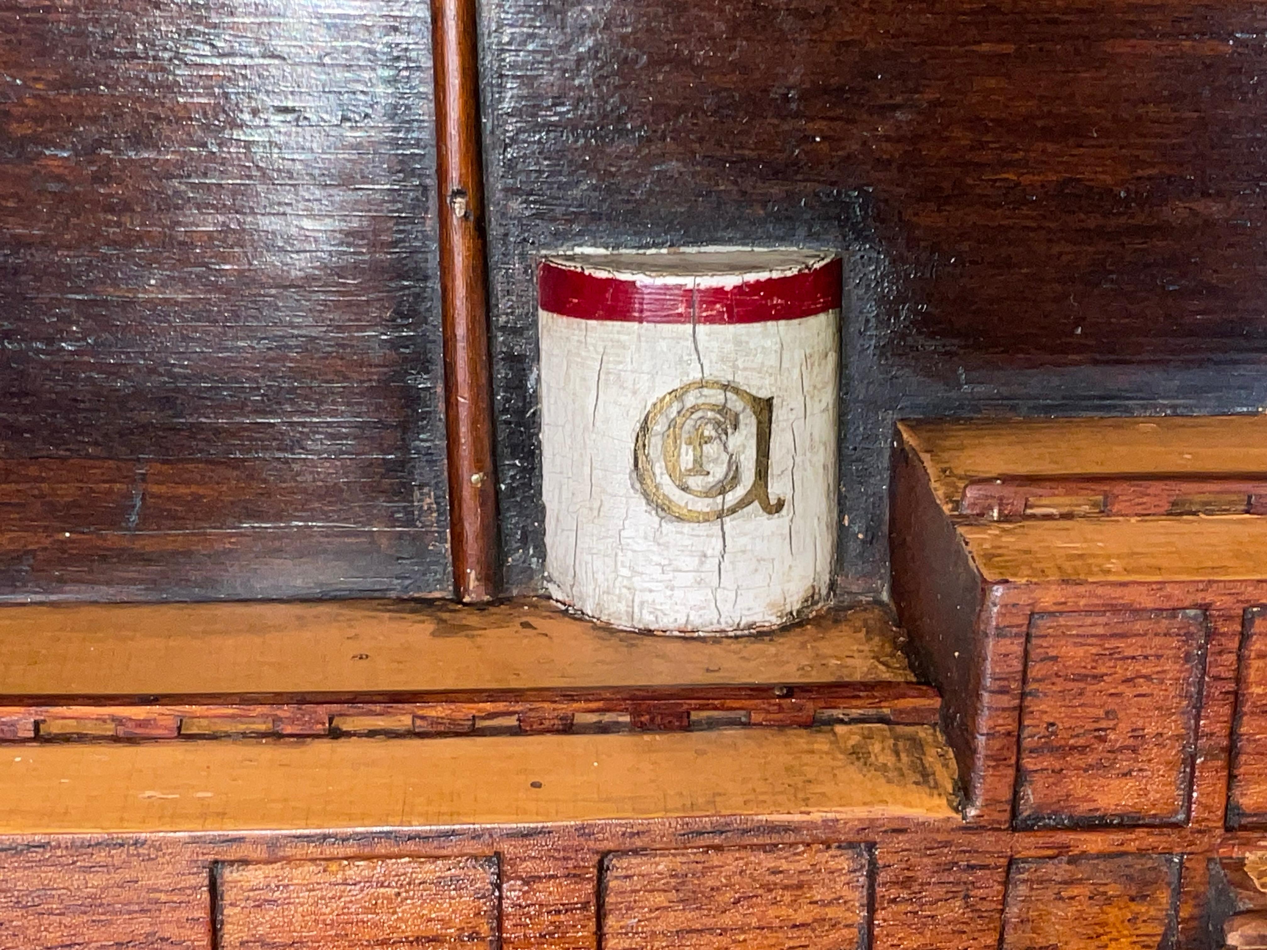 Flat Top Motor Yacht Half Model of a Trumpy en vente 1