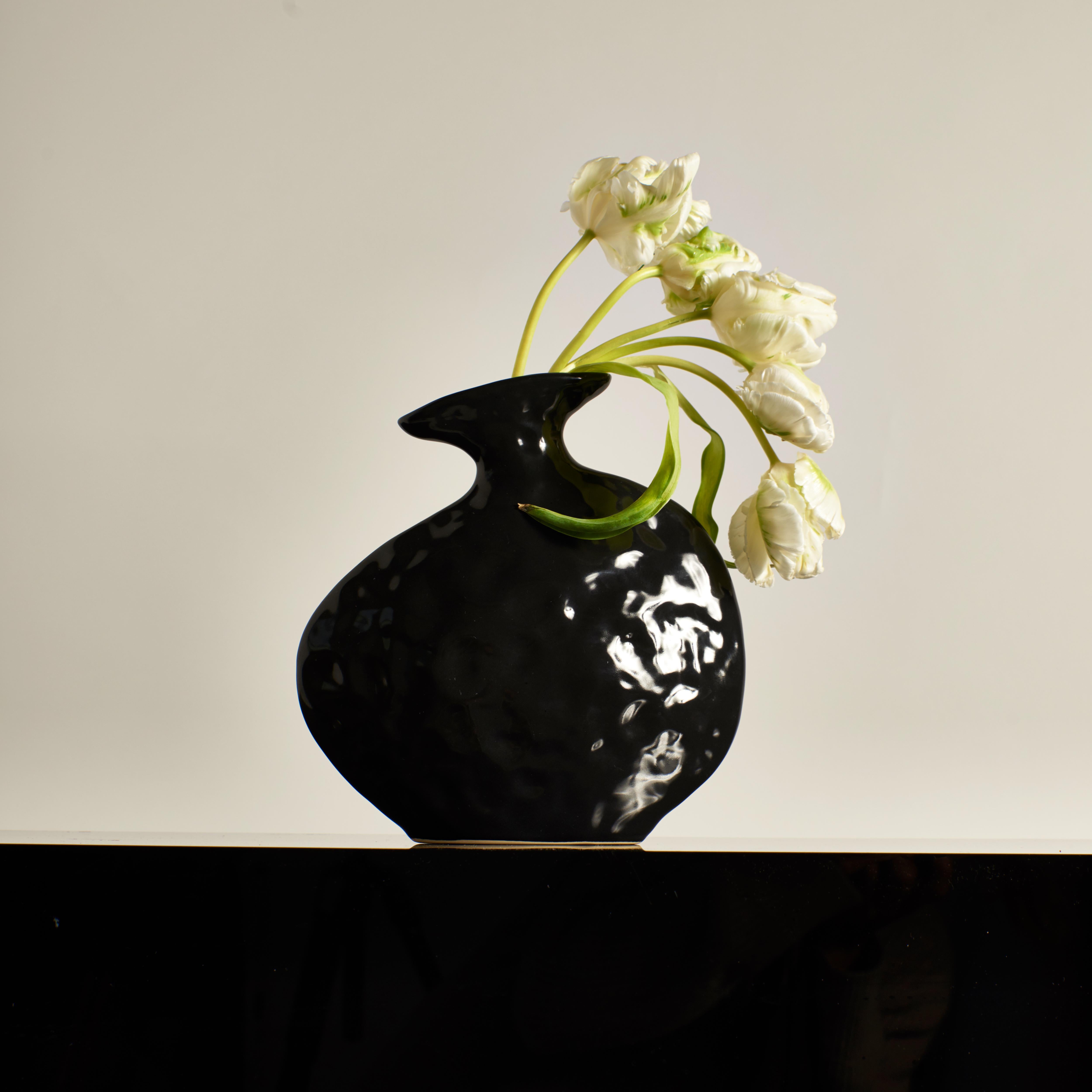 Modern Flat Vase Project by 213A For Sale