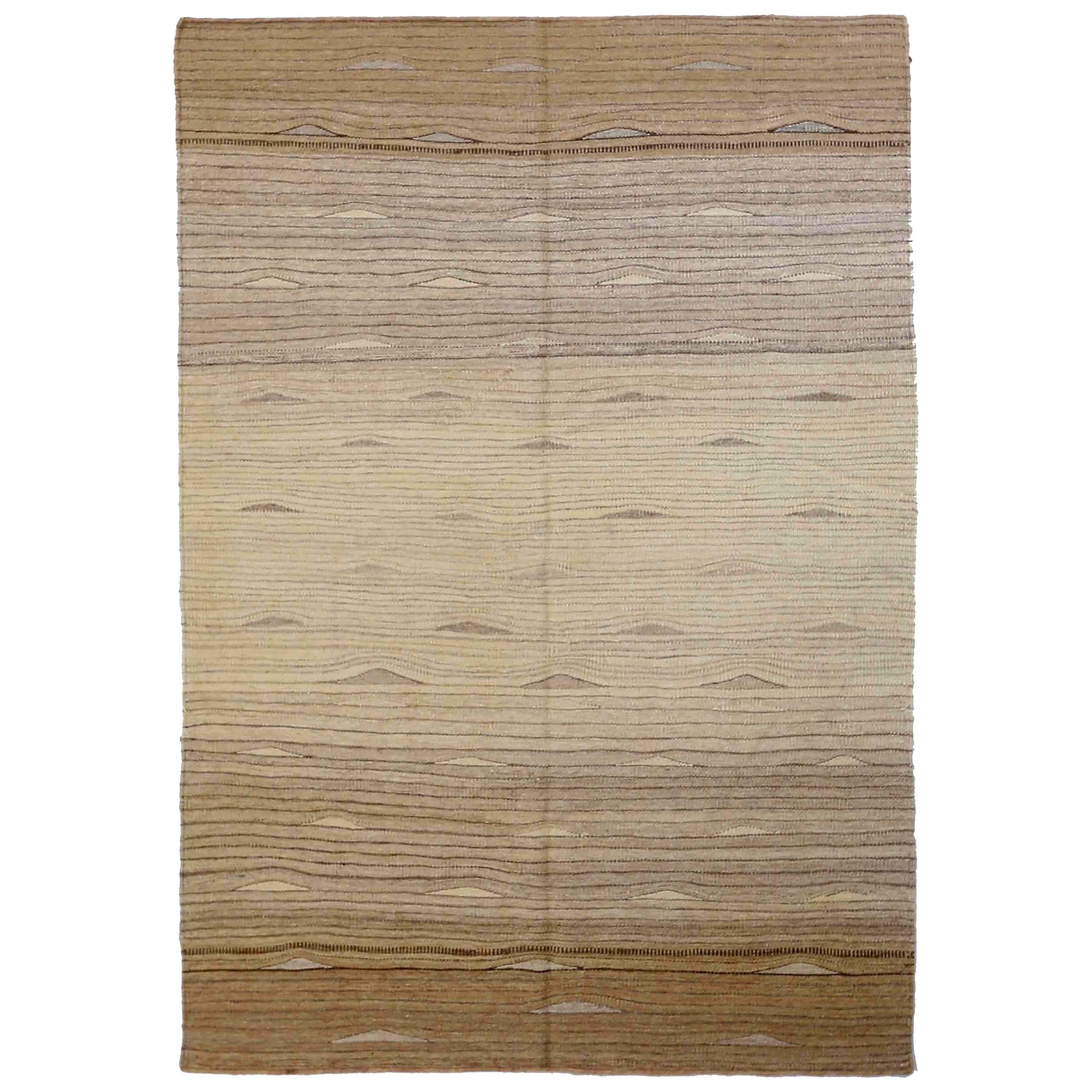 Flat Weave Area Rugs Circa 1990 - 14991