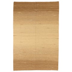 Tapis à tissage plat vers 1990 - 15542