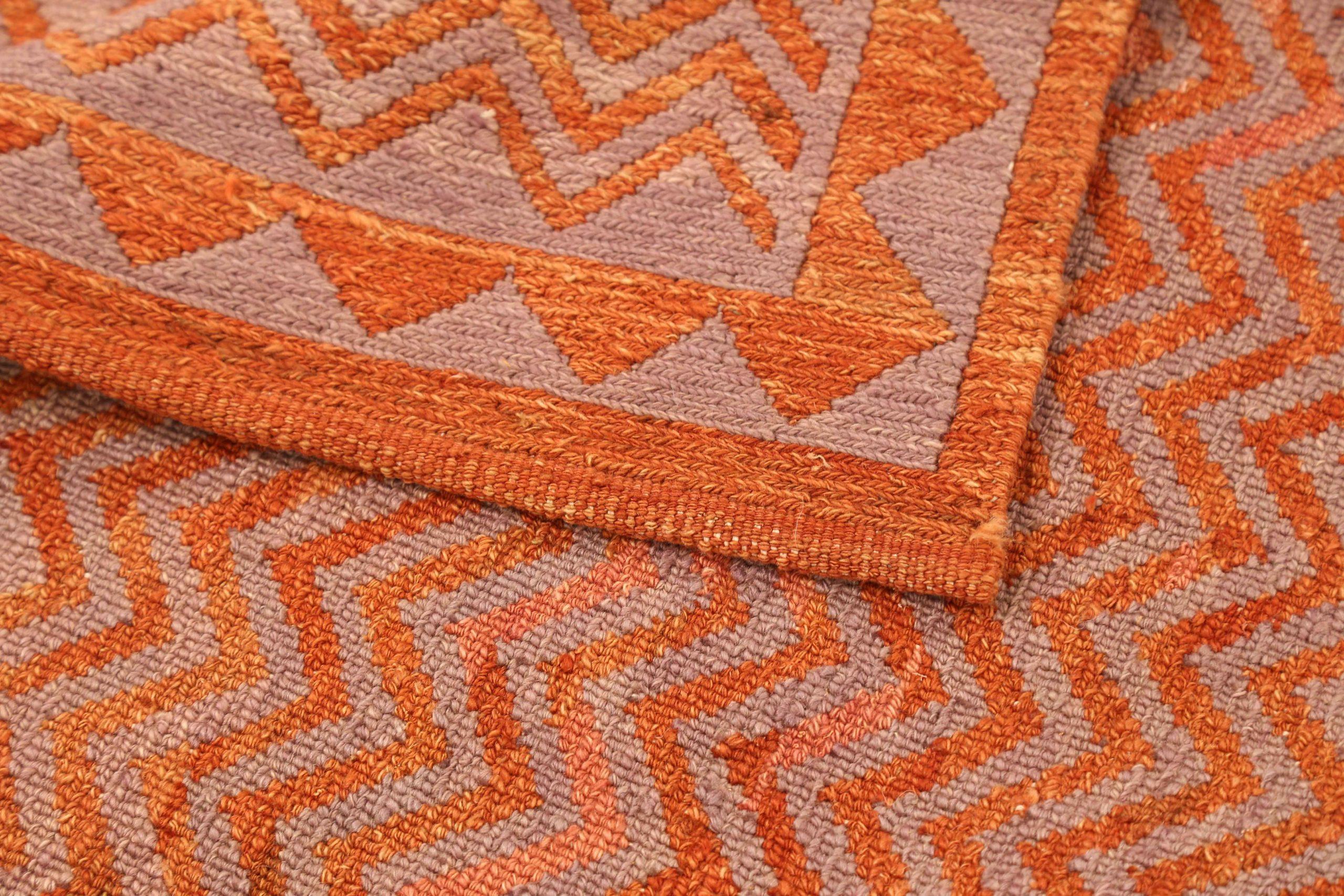 20th Century Flat Weave Area Rugs Circa 1990 - 13794 For Sale
