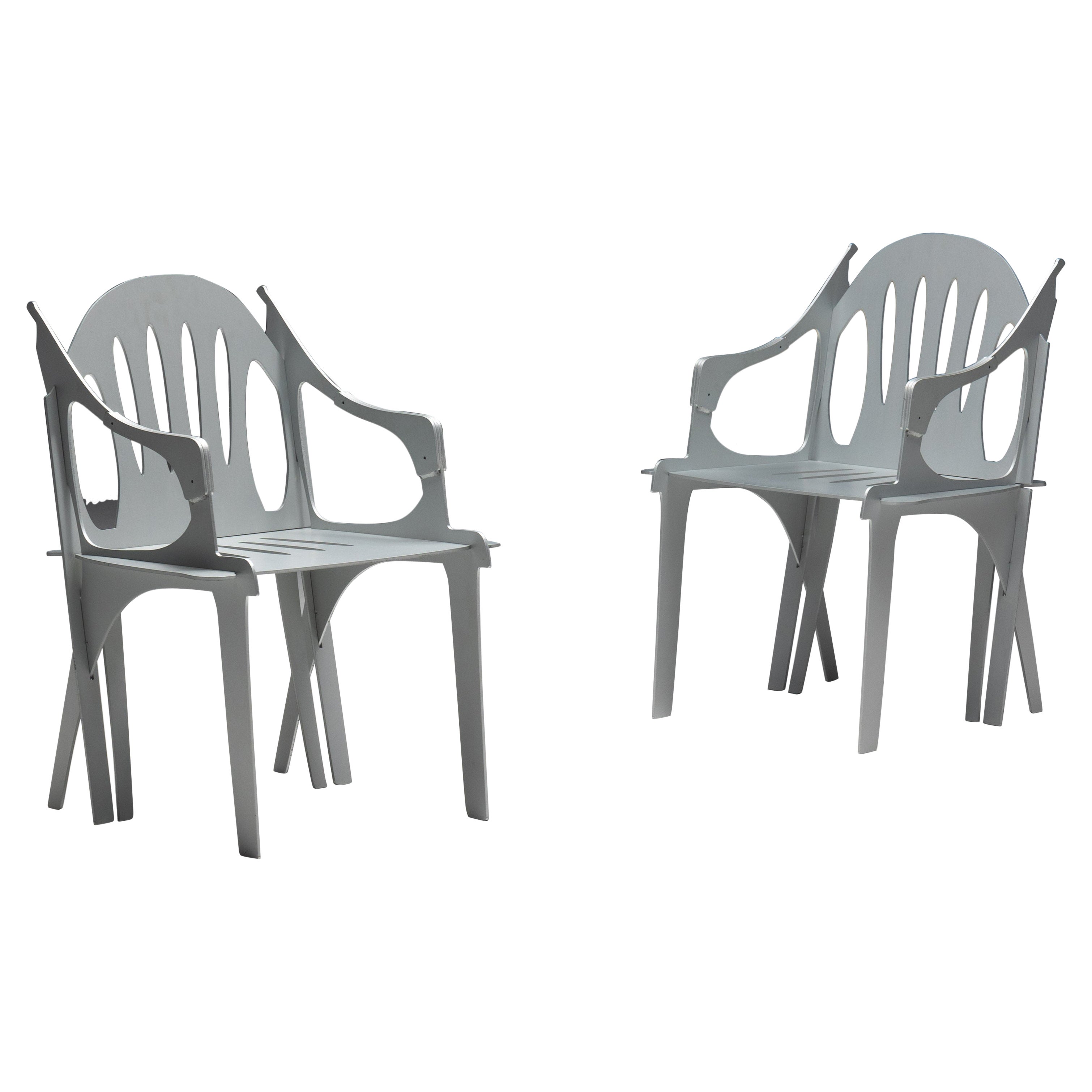 "Flatscreen" Chairs by Schimmel and Schweikle, Netherlands, 2019 For Sale