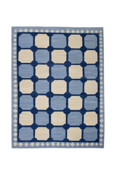  Flatweave Handmade Wool Rug 7'11" x 10'4"