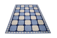Flatweave Handmade Wool Rug 9'7" x 12'3"