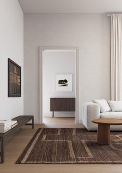 Flatweave Jute, Cotton Rug, Aboya NJBR, 250x350, by Kristiina Lassus
