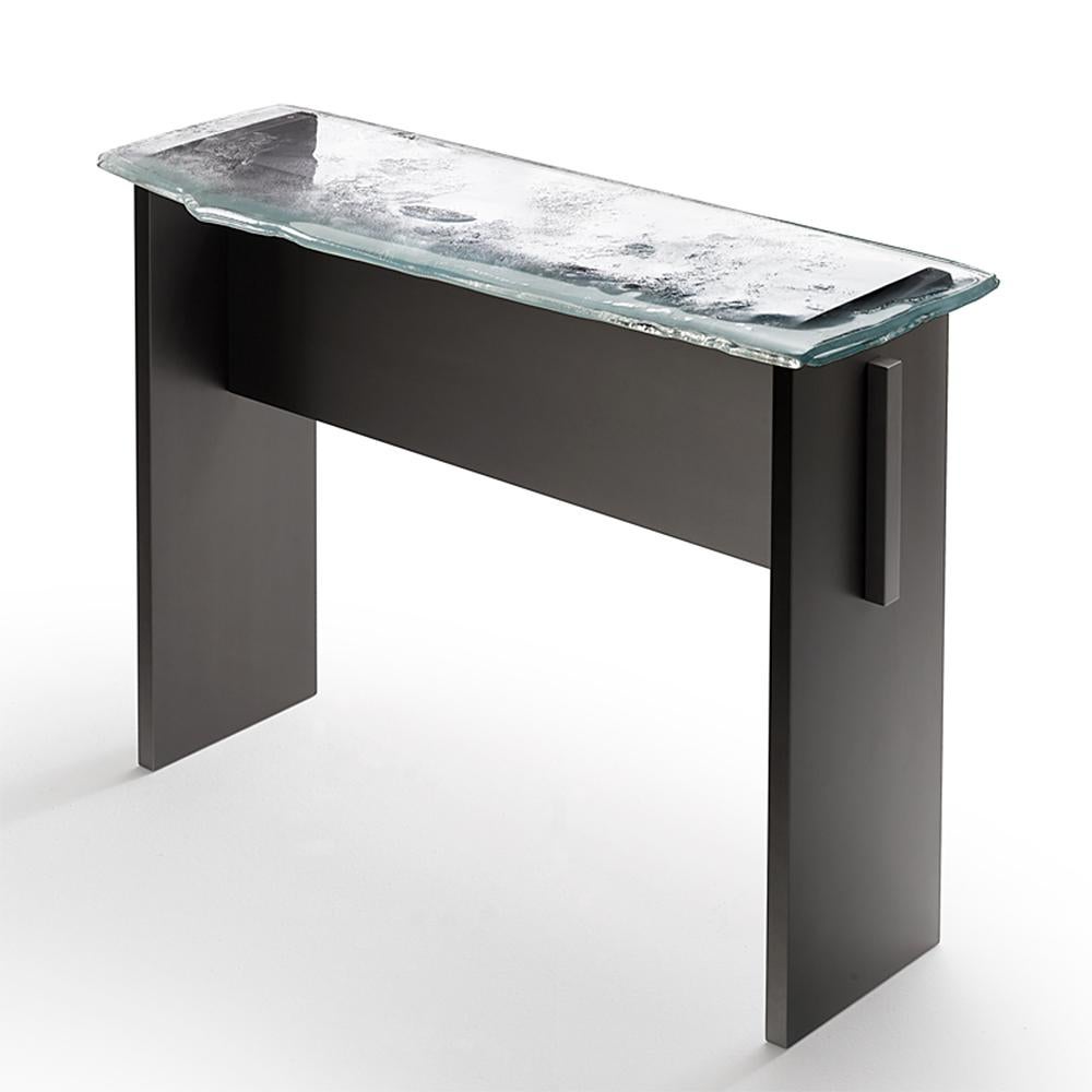 Glass Flavia Console Table For Sale